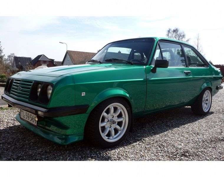 Ford Escort 2nd generation [restyling] RS coupe 2 bit. 2.0 RS 2000 MT (1978–1980)