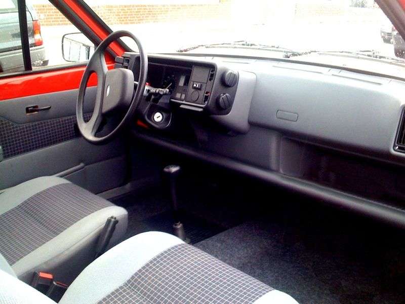 Ford Fiesta 2nd generation VAN van 1.1 MT (1983–1989)