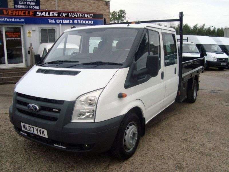 Ford Transit 6th generation Chassis Double Cab chassis 4 bit. 2.4 TDCi MT 350 EF Base (2006 – present)