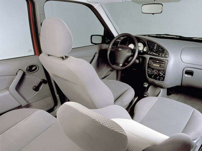 Ford Fiesta 4th generation [restyling] Ikon sedan 1.0 MT (2000–2006)