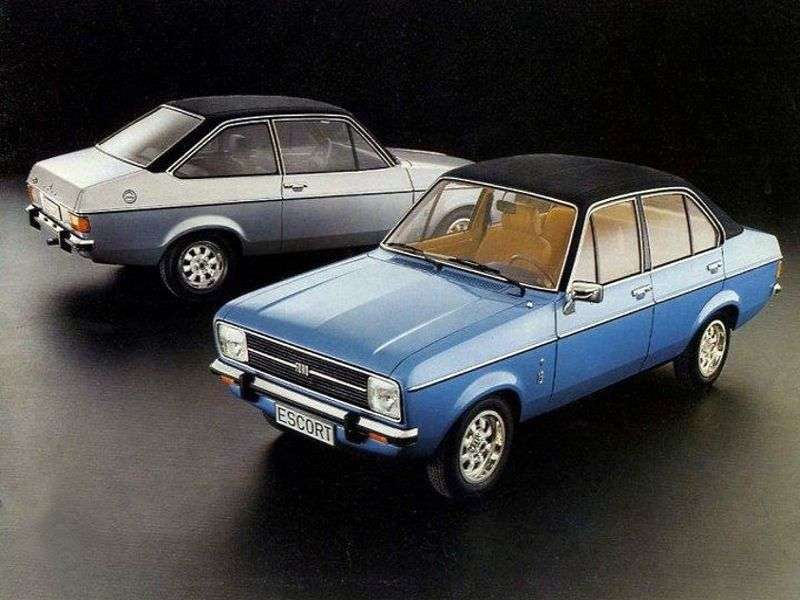 Ford Escort 2nd generation sedan 1.1 MT (1974–1980)
