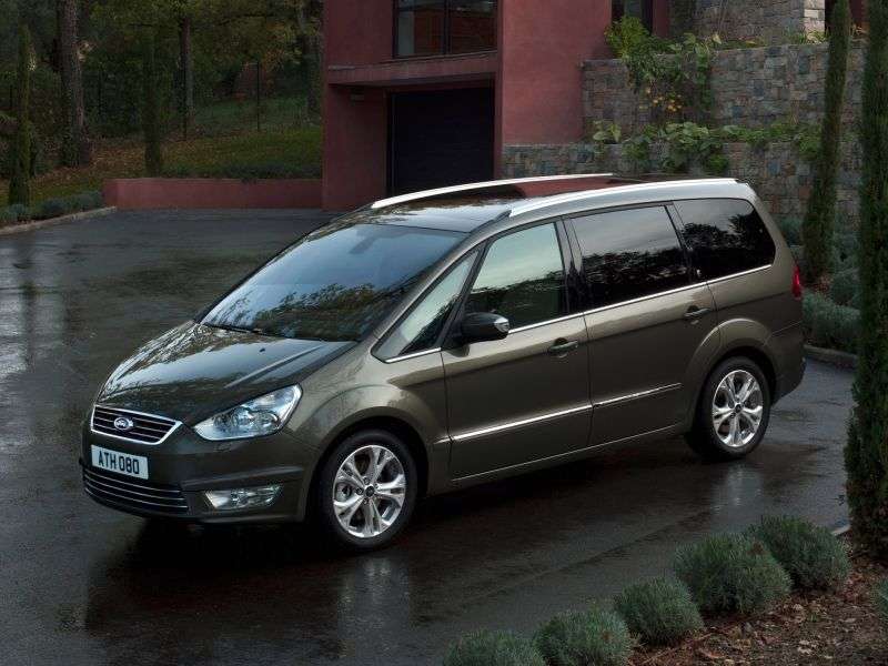 Ford Galaxy drugiej generacji [zmiana stylizacji] minivan 2.0 TDCi AT Ghia (2012) (2010   obecnie)