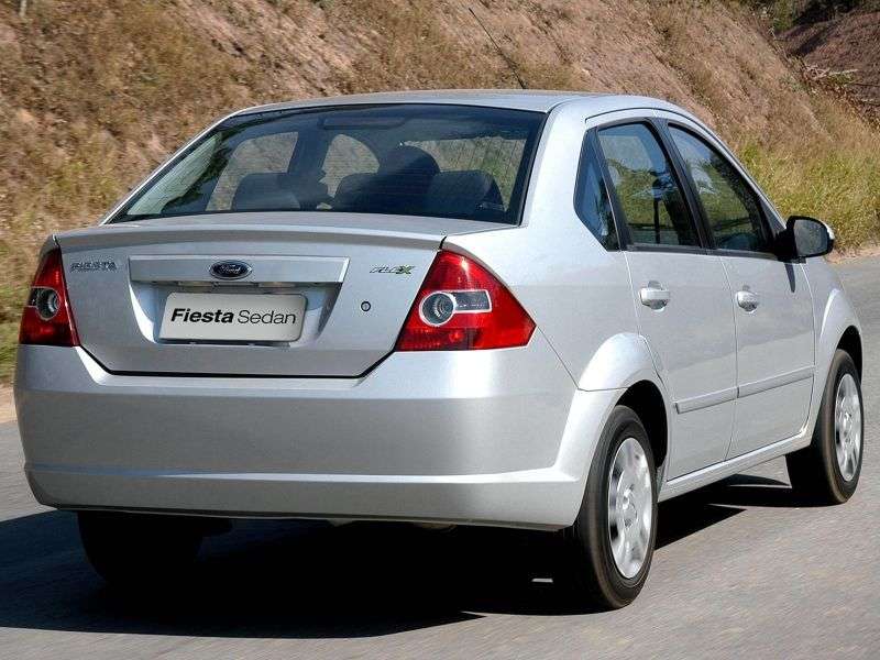 Ford Fiesta 5th generation [restyling] BR sedan 1.0 Flex MT (2009–2010)