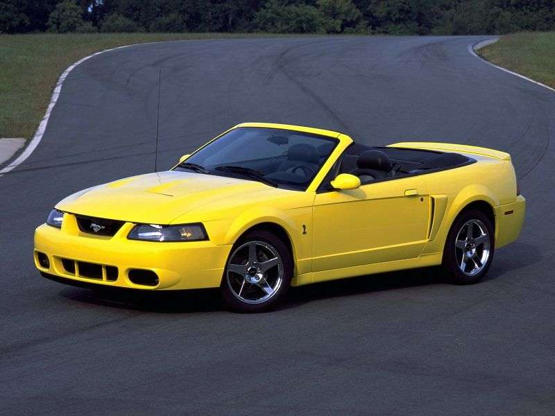 Ford Mustang 4th generation convertible 3.8 GT MT (1998–1999)