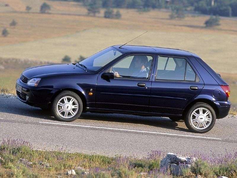 Ford Fiesta 4th generation [restyling] 5 dv hatchback 1.8 D MT (1999–2002)
