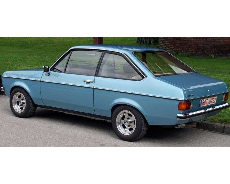Ford Escort 2nd generation [restyling] coupe 2 doors 1.6 AT (1978–1980)