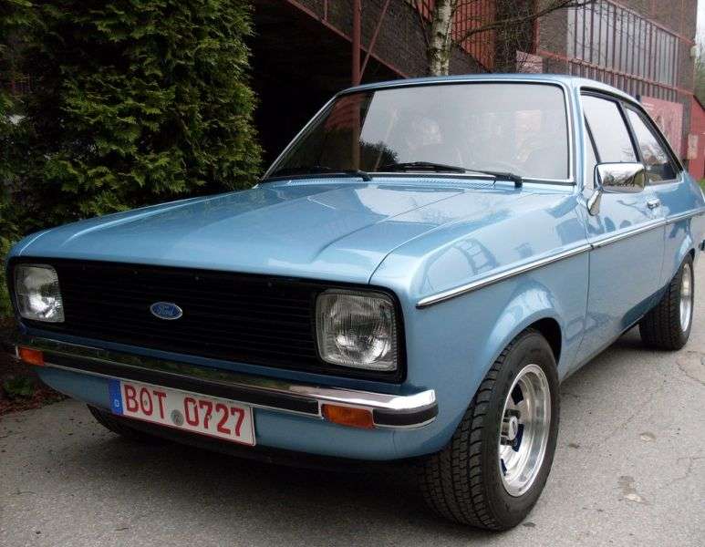 Ford Escort 2nd generation [restyling] coupe 2 doors 1.3 S MT (1978–1980)