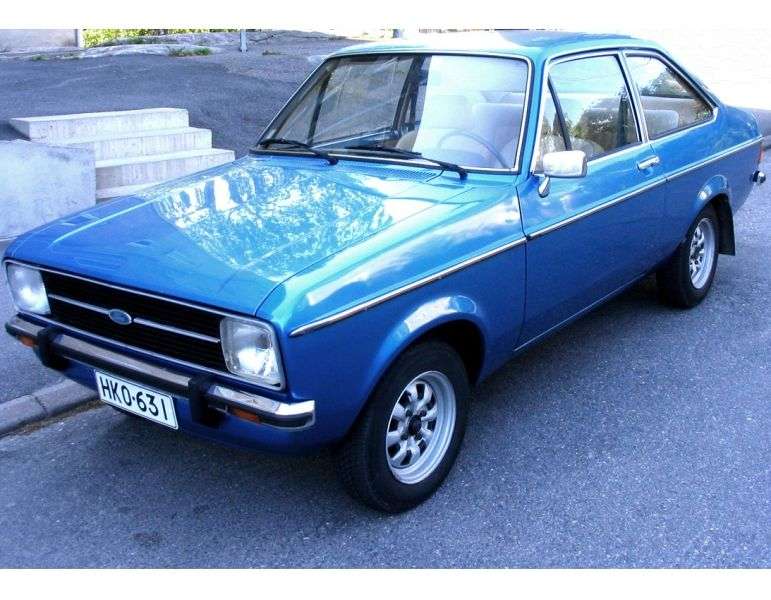 Ford Escort 2nd generation [restyling] coupe 2 doors 1.6 AT (1978–1980)