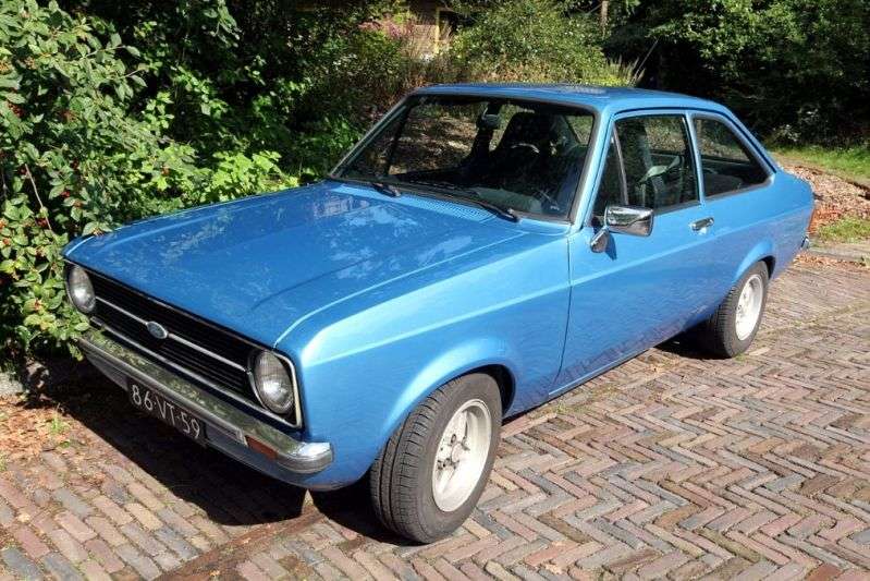 Ford Escort 2nd generation [restyling] coupe 2 doors 1.6 MT (1978–1980)