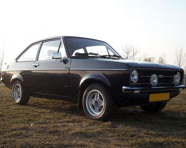 Ford Escort 2nd generation [restyling] coupe 2 doors 1.1 MT (1978–1980)