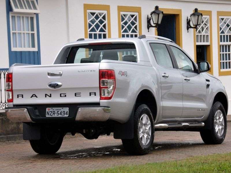 Ford Ranger 5th generation Double Cab pickup 4 bit. 2.2 TD MT 4x4 XL (2012 – current century)