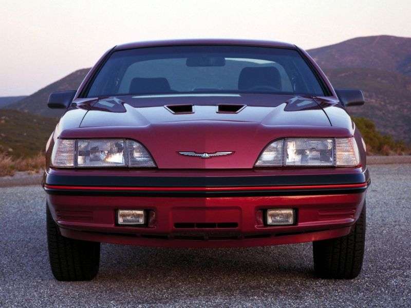 Ford Thunderbird 9th generation [restyling] Turbo Coupe 2.3 AT coupe (1987–1988)
