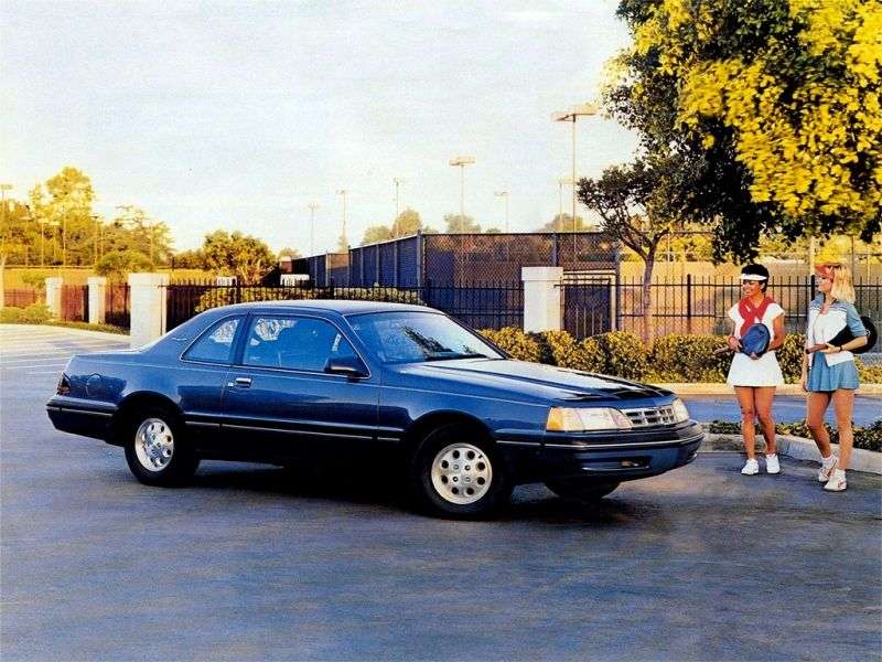Ford Thunderbird 9th generation [restyling] coupe 3.8 4AT (1987–1988)
