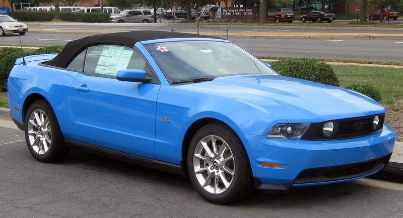 Ford Mustang 5 MT Convertible 4.6 MT (2005 – present)