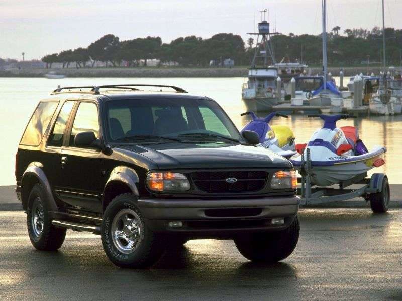 3 drzwiowy sportowy SUV Ford Explorer 2 generacji 4,0 4АT 4x4 (1995 1996)