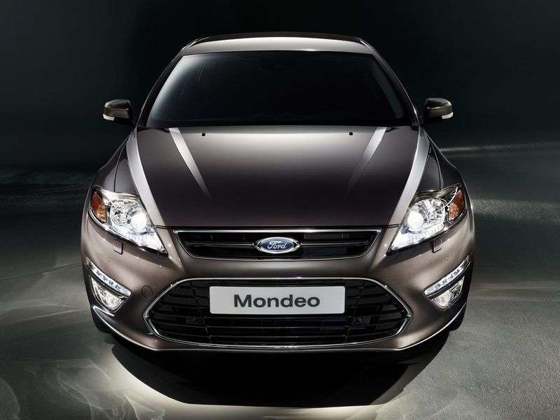 Ford Mondeo 4. generacja [zmiana stylizacji] sedan 2.0 Duratorq TDCi AT Titanium Black (2012) (2010   obecnie)