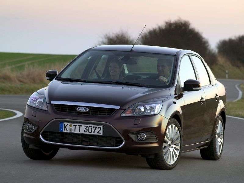 Ford Focus 2.generacja [zmiana stylizacji] sedan 1.6 MT Titanium (2008 2011)