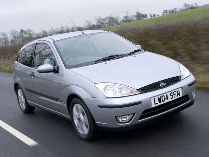Ford Focus 3 drzwiowy hatchback pierwszej generacji [zmiana stylizacji]. 1.8 MT TD (2002 2004)