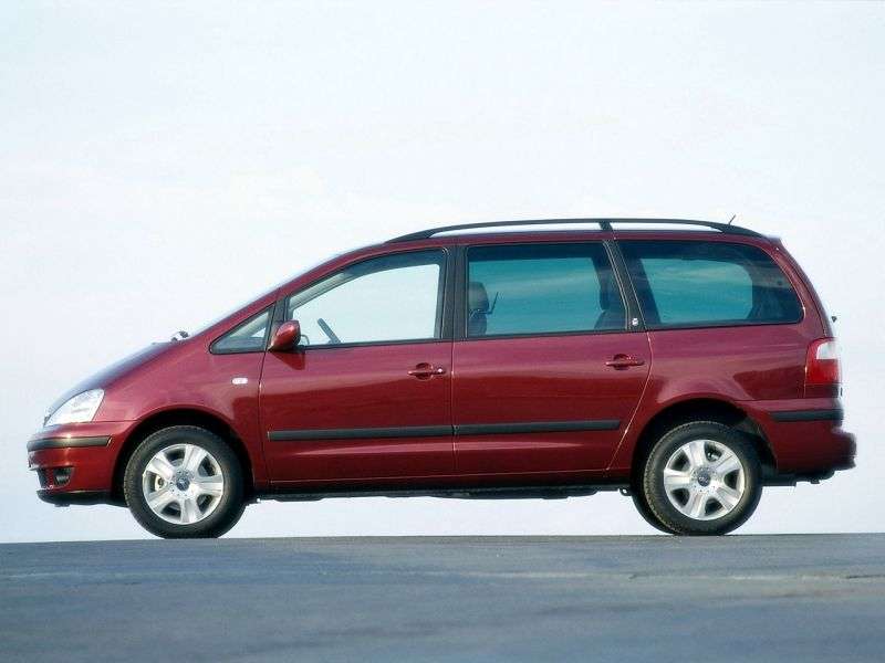 Ford Galaxy 1st generation [restyled] minivan 2.0 MT (2001–2006)