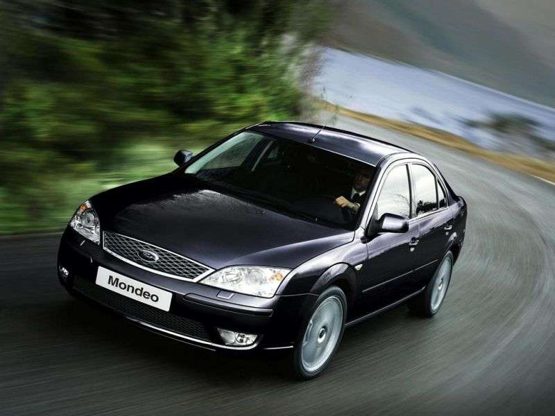 Ford Mondeo 3. generacja [zmiana stylizacji] sedan 1.8 MT (2005 2006)