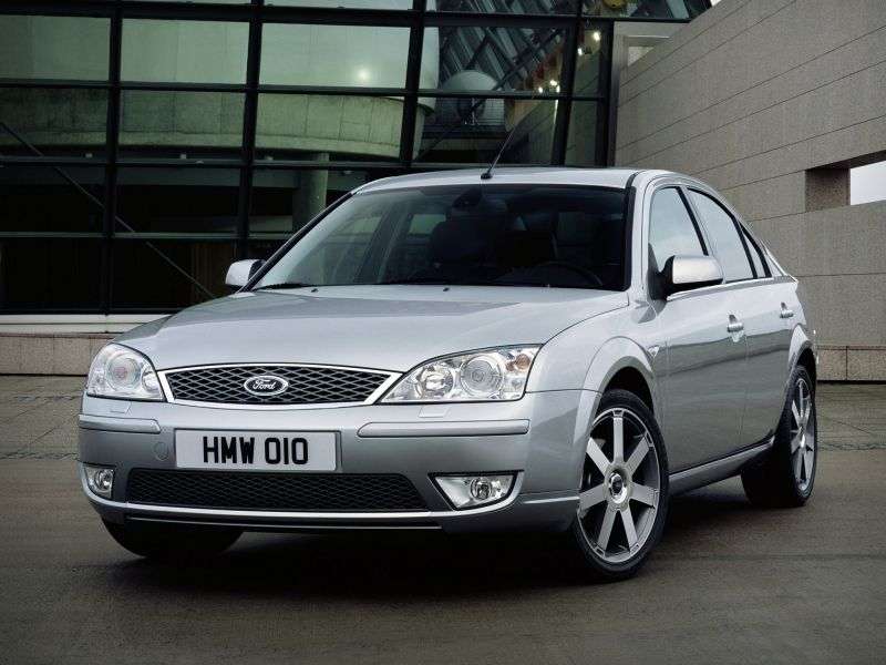 Ford Mondeo 3. generacja [restyling] hatchback 2.0 TDCi DPF MT (2005 2007)