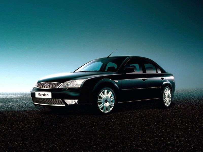 Ford Mondeo 3. generacja [zmiana stylizacji] sedan 2.0 TDCi Durashift (2005 2005)
