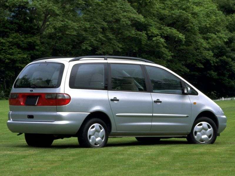 Ford Galaxy 1 generation minivan 5 dv. 1.9 TDi MT (1999–2000)