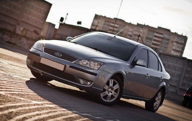 Ford Mondeo 3. generacja [zmiana stylizacji] sedan 1.8 SCi MT (2005 2007)