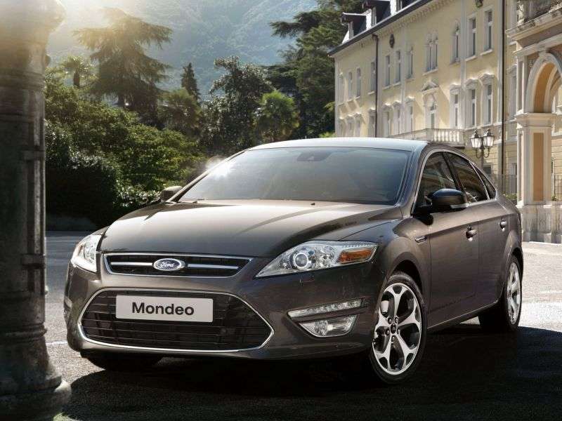 Ford Mondeo 4th generation [restyling] 2.3 Duratec AT Titanium (2012) sedan (2010 – n.)