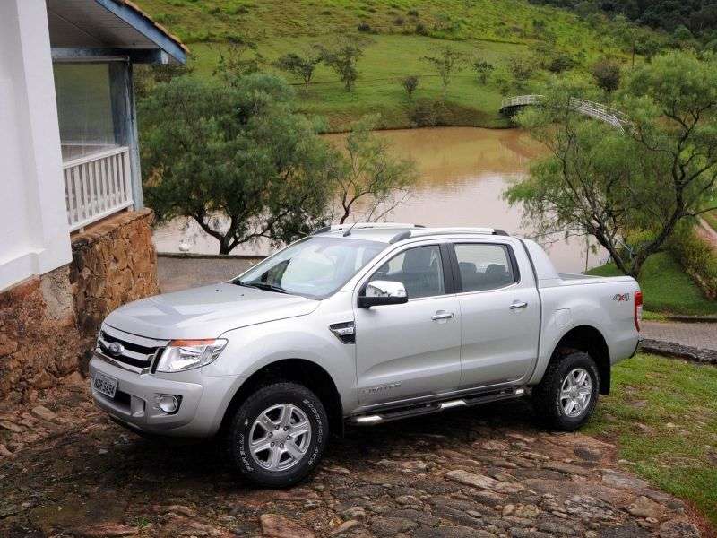 Ford Ranger 5th generation Double Cab pickup 4 bit. 2.2 TD MT 4x4 Limited (2012 – current century)