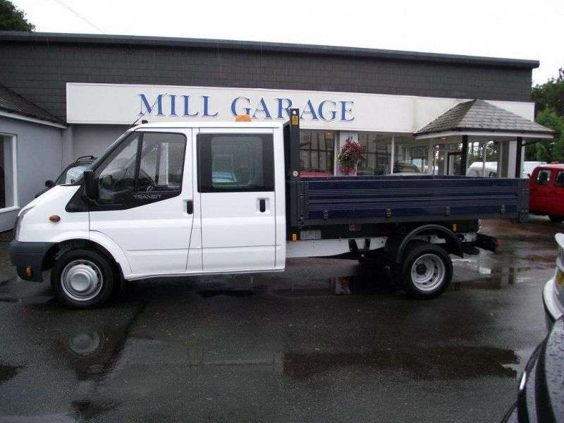 Ford Transit 6th generation Chassis Double Cab chassis 4 bit. 2.4 TDCi MT RWD 460 EF Base (2006 – present)