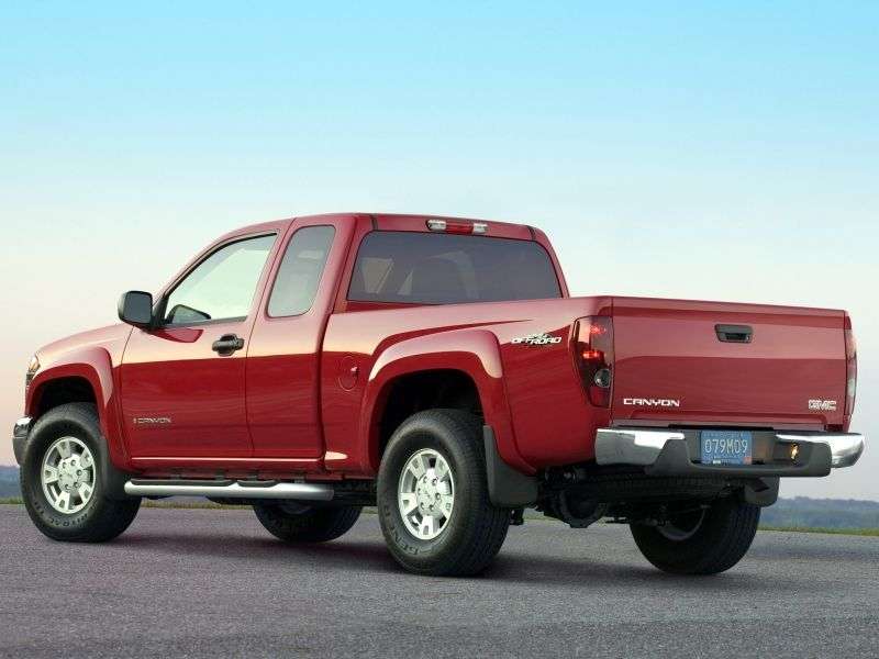 GMC Canyon 1st generation Extended Cab pickup 2 bit. 3.5 MT 4WD (2003–2006)