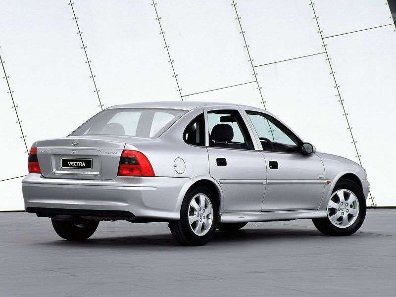 Holden Vectra Bsedan 2.2 MT (1998–2003)