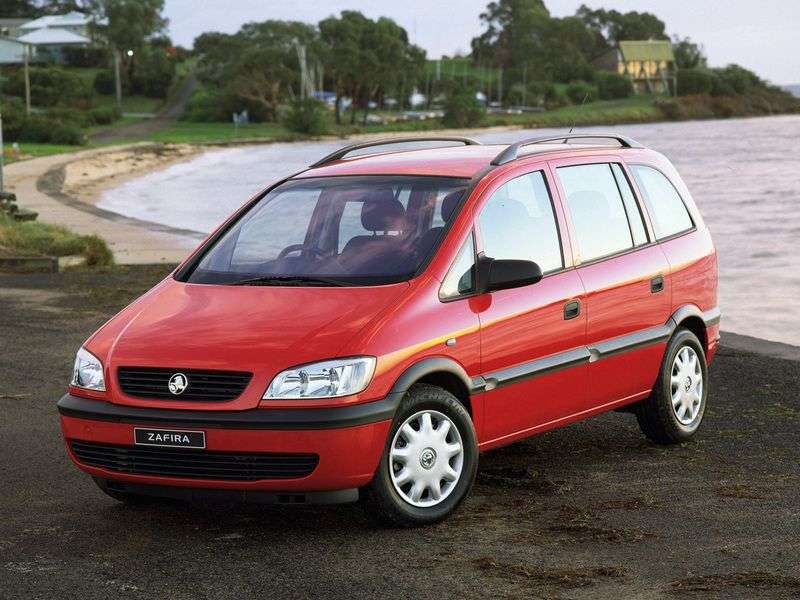Holden Zafira Bminivan 2.2 MT (2002 obecnie)