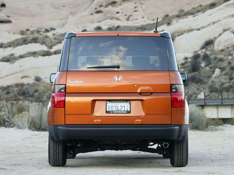 Honda Element 5 drzwiowy crossover pierwszej generacji [zmiana stylizacji]. 2,4 AT (2006 2008)