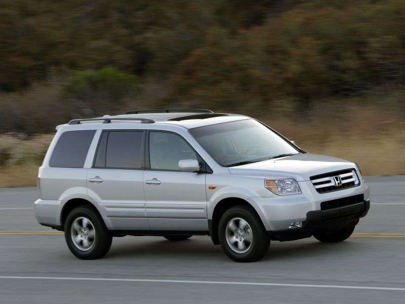 Honda Pilot 1st generation [restyled] crossover 3.5 AT 4WD (2006–2008)