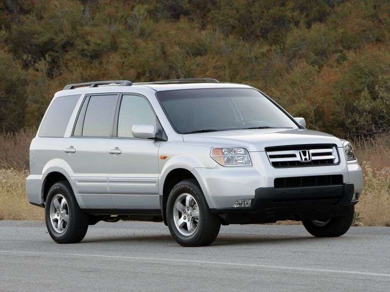 Honda Pilot 1st generation [restyled] crossover 3.5 AT 4WD (2006–2008)