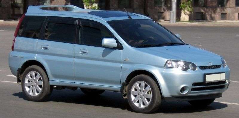 Honda Hr V 5 drzwiowy crossover pierwszej generacji [zmiana stylizacji]. 1,6 CVT (2001 2006)
