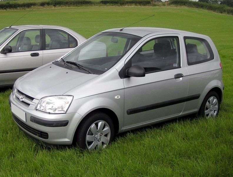Hyundai Click 1.generacji hatchback 3 drzwiowy 1,5 MT (2002 2005)