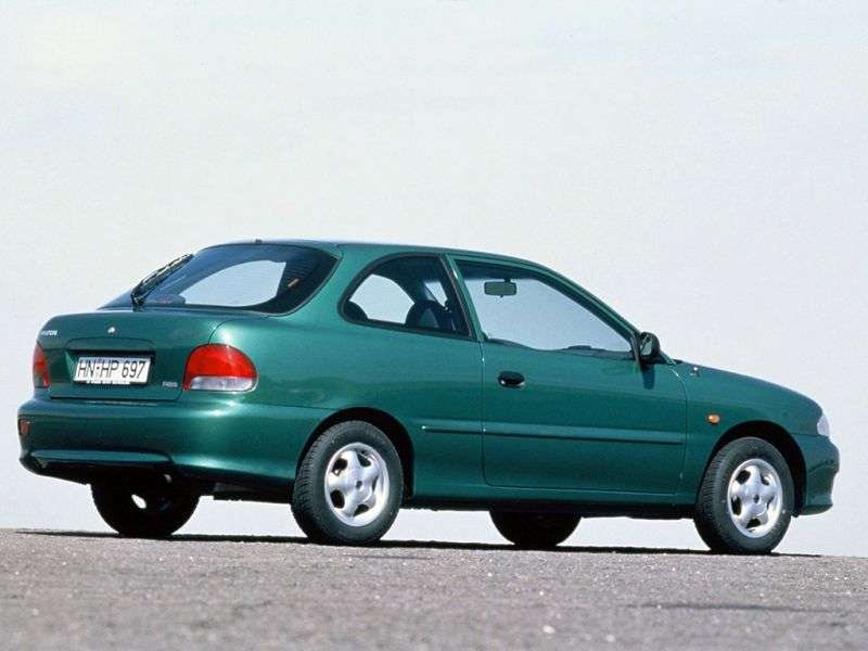 Hyundai Excel X3 [zmiana stylizacji] hatchback 3 drzwiowy. 1,5 mln ton (1997 1999)