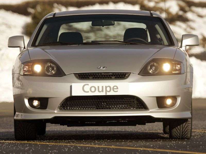 Hyundai Coupe GK F / L [restyling] Coupe 2.0 AT (2005–2007)