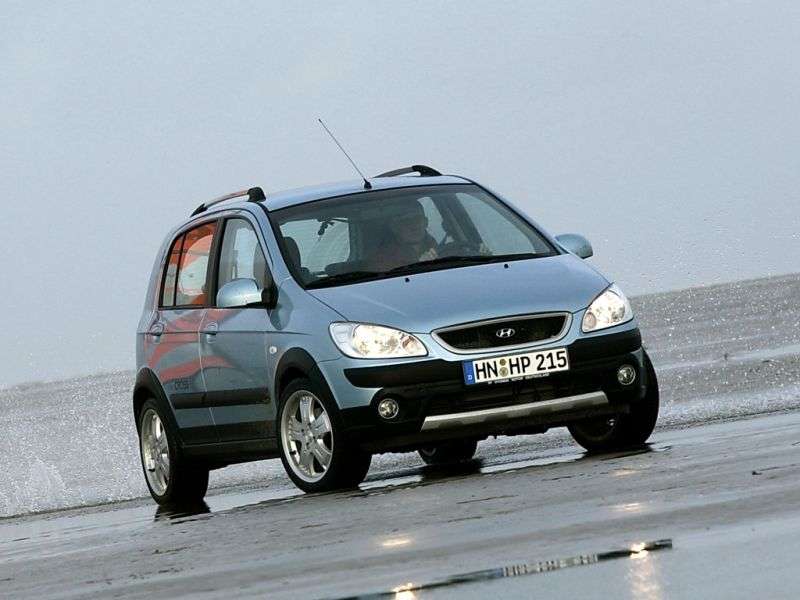 Hyundai Getz 1st generation [restyling] Cross hatchback 5 dv. 1.4 MT (2005–2008)