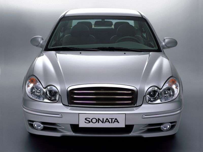 Hyundai Sonata EF Nowa [zmiana stylizacji] Tagaz sedan 4 drzwiowy. 2.0 MT MT6 (2004 obecnie)