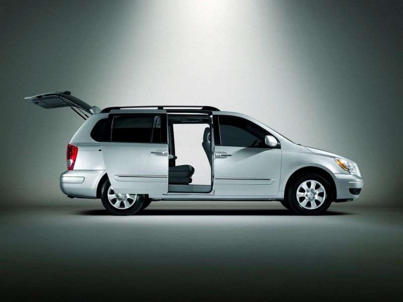 Hyundai Entourage 1st generation minivan 3.8 AT (2006–2009)
