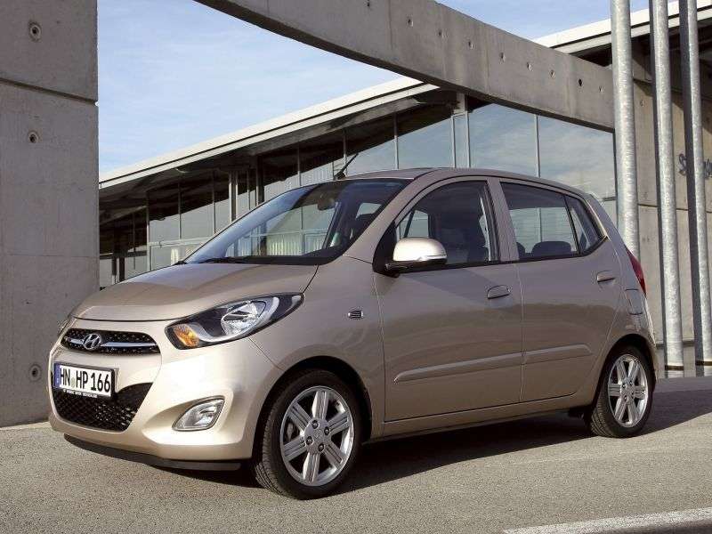 Hyundai i10 1. generacji [zmiana stylizacji] hatchback 1.2 AT (2010 obecnie)