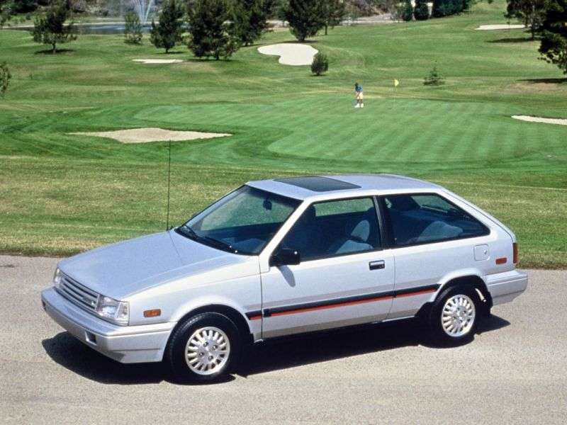 Hyundai Excel X1 hatchback 3 drzwiowy 1,3 mln ton (1985 1989)