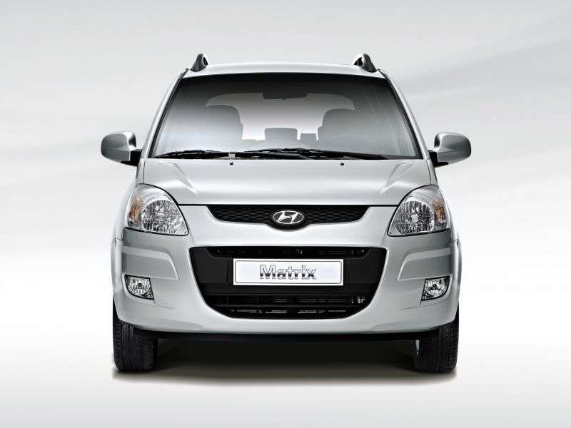 Hyundai Matrix 1. generacja [druga zmiana stylizacji] minivan 1.6 AT (2008–2010)