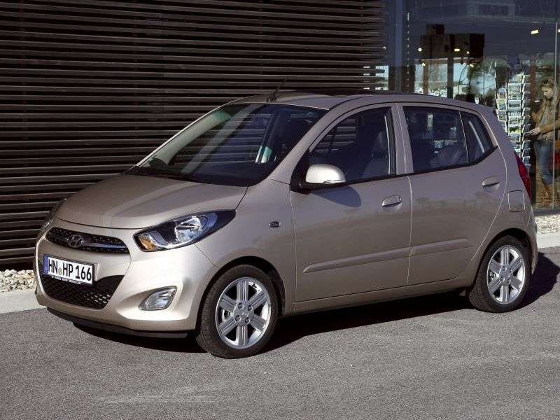 Hyundai i10 1. generacji [zmiana stylizacji] hatchback 1.2 AT (2010 obecnie)