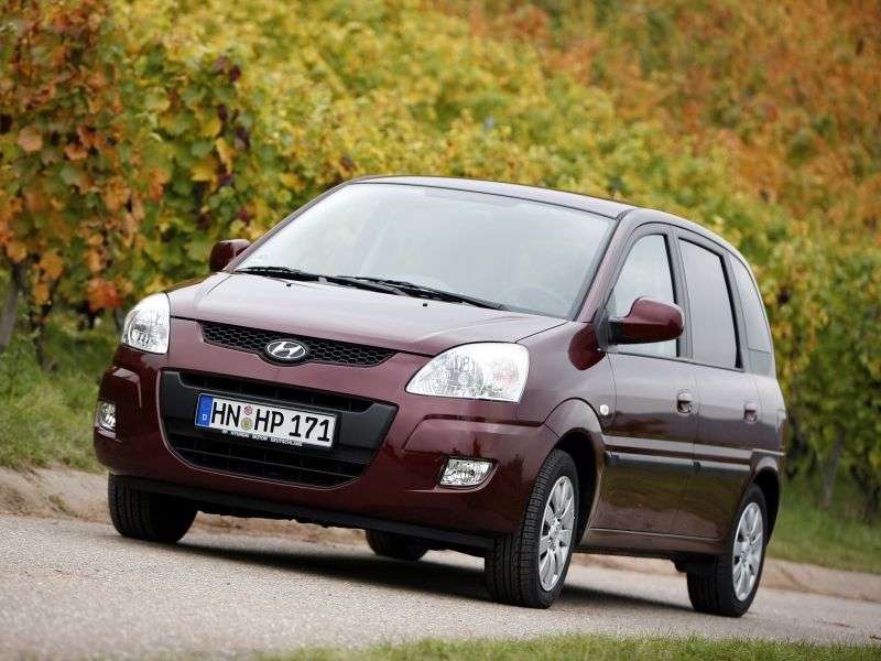 Hyundai Matrix 1. generacja [druga zmiana stylizacji] minivan 1.6 AT (2008–2010)