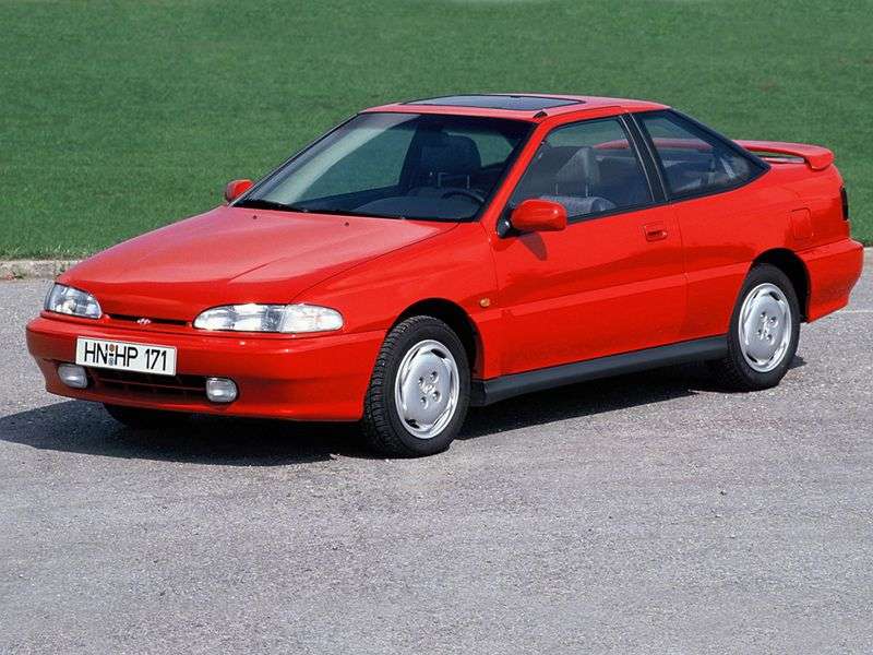 Hyundai S Coupe 1. generacja [zmiana stylizacji] coupe 1.5 MT (1992 1996)